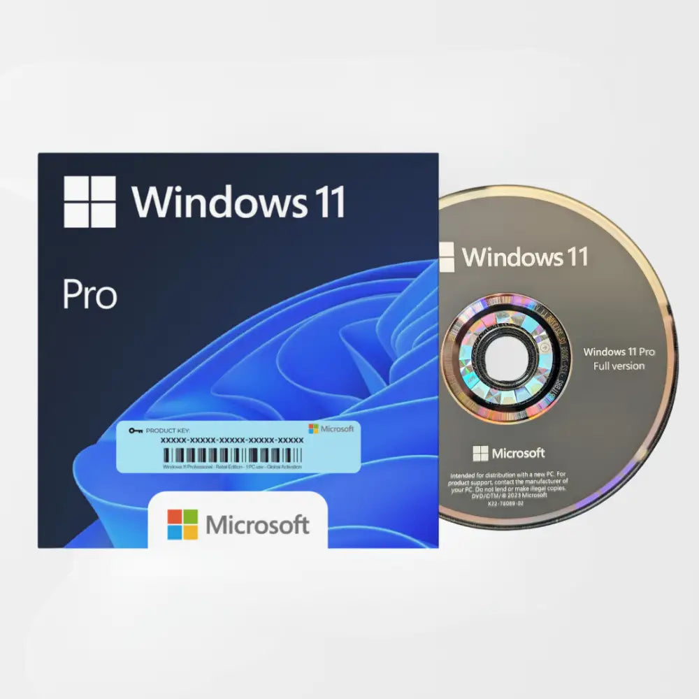 Microsoft Windows 11 Pro Licens | ESD 64-bit | DVD