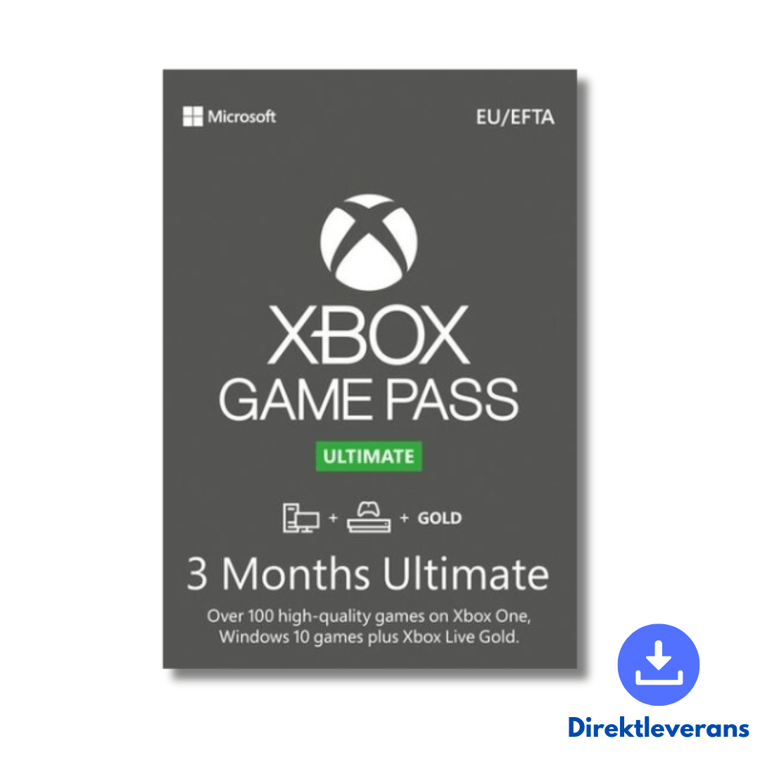 Xbox Game Pass Ultimate | 3 Månader (SE)