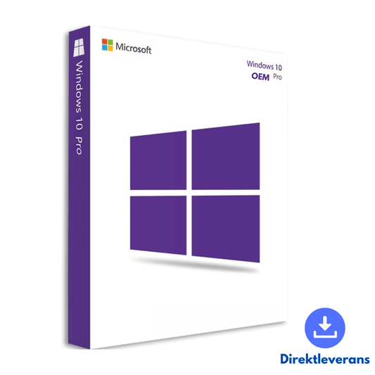 Windows 10 Pro │ OEM Licens - Operativsystem