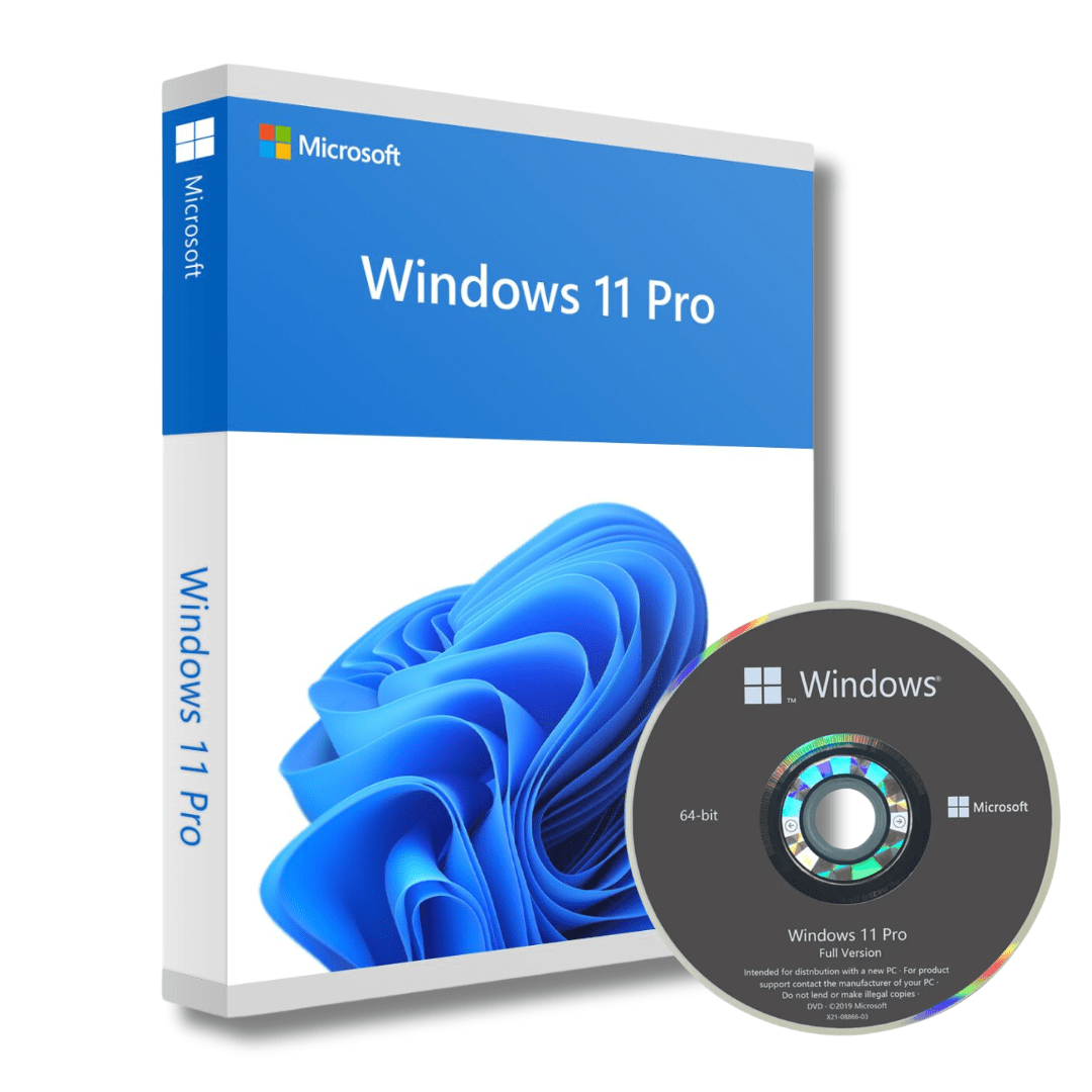 Microsoft Windows 11 Pro Licens | ESD 64-bit | USB/DVD - DVD