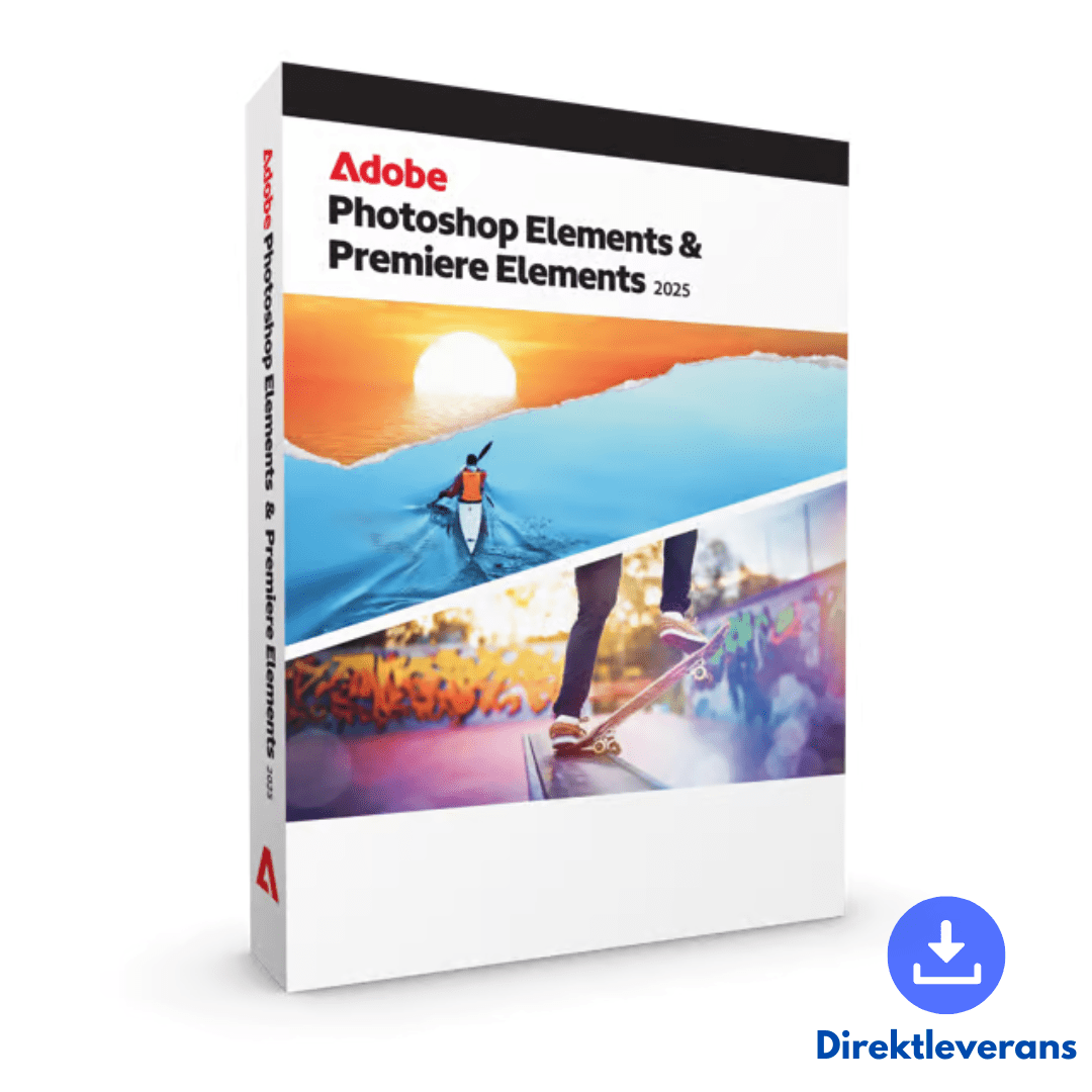 Adobe Photoshop Elements 2025 & Premiere Elements 2025 - SVE (Windows/MAC)