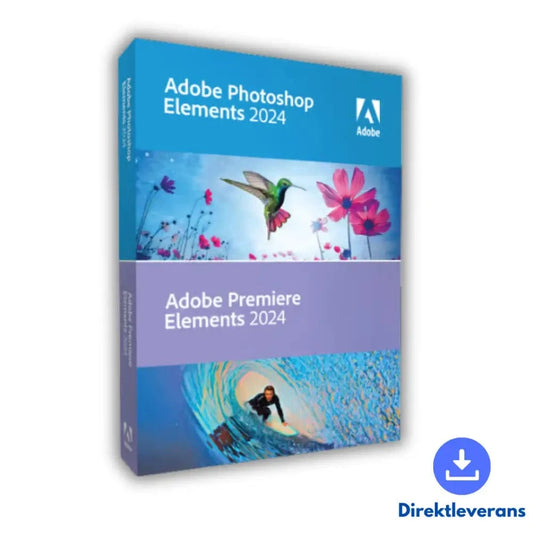 Adobe Photoshop Elements 2024 & Premiere Elements 2024 - SVE (Windows/MAC)