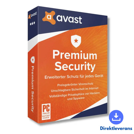 Avast Premium Security 2022 - 1 Års Licens - Operativsystem